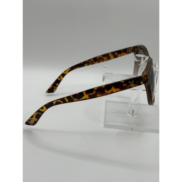 Oscar de la Renta Tortoise Oversized Sunglasses Brown Gradient Lens main image 7